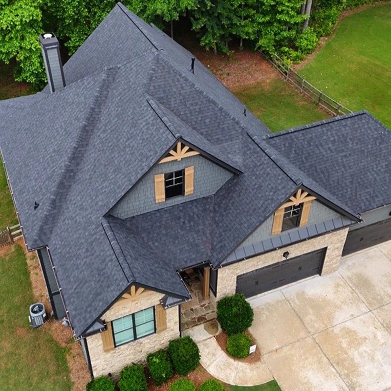 House exterior showing its roofline