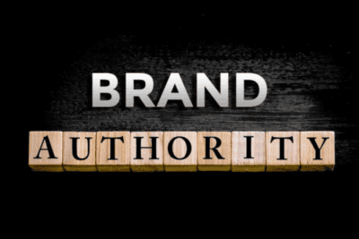 Visual representation of brand authority emphasizing SEO and online reputation.