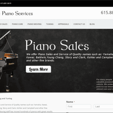 Piano sales and tuning services for Yamaha, Kawai, Baldwin, and more. Expert care for your piano nee.