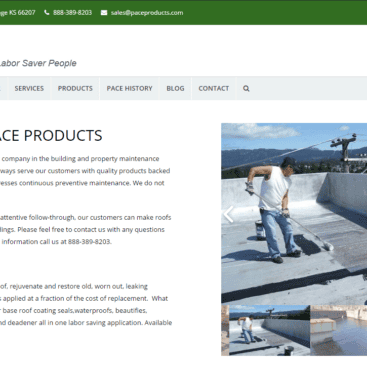 Roofing workers installing a flat roof with waterproof membrane.