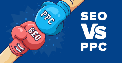 Comparison of SEO and PPC marketing strategies for better online visibility.