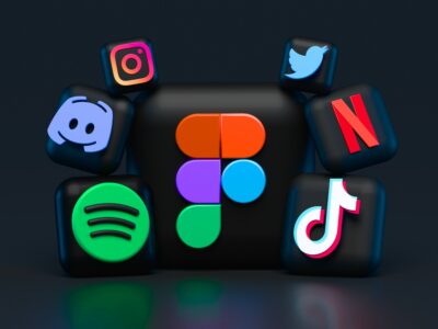 Social media app icons for digital marketing strategies.