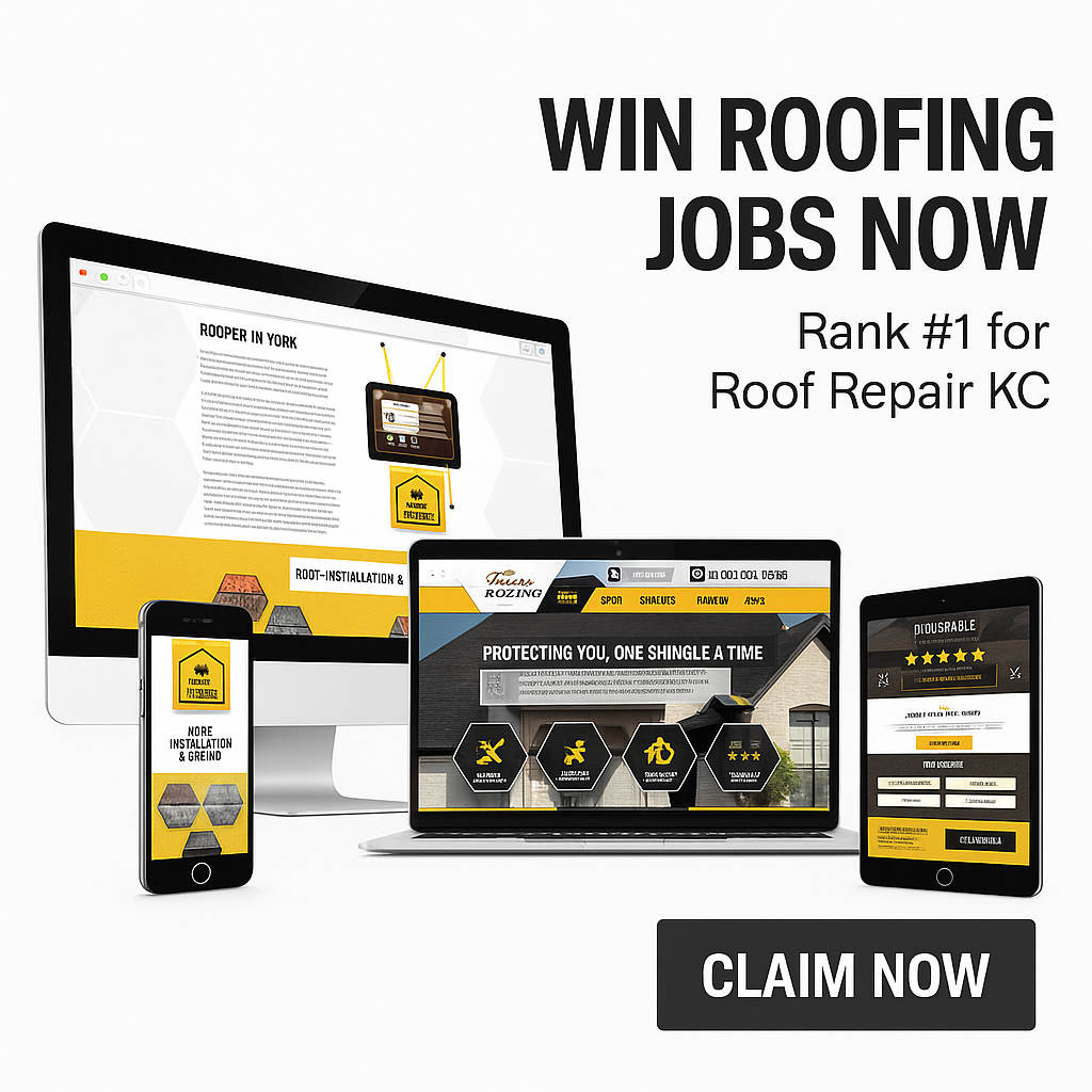 Kansas City Roofing Web Design & SEO