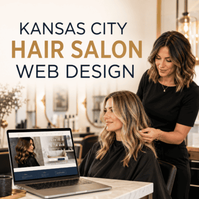 Hair salon client getting a hair consultation at a Kansas City salon.