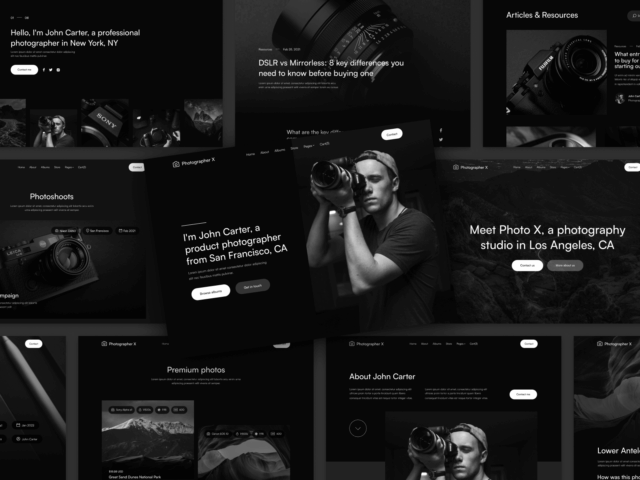 Photographers & Videographers