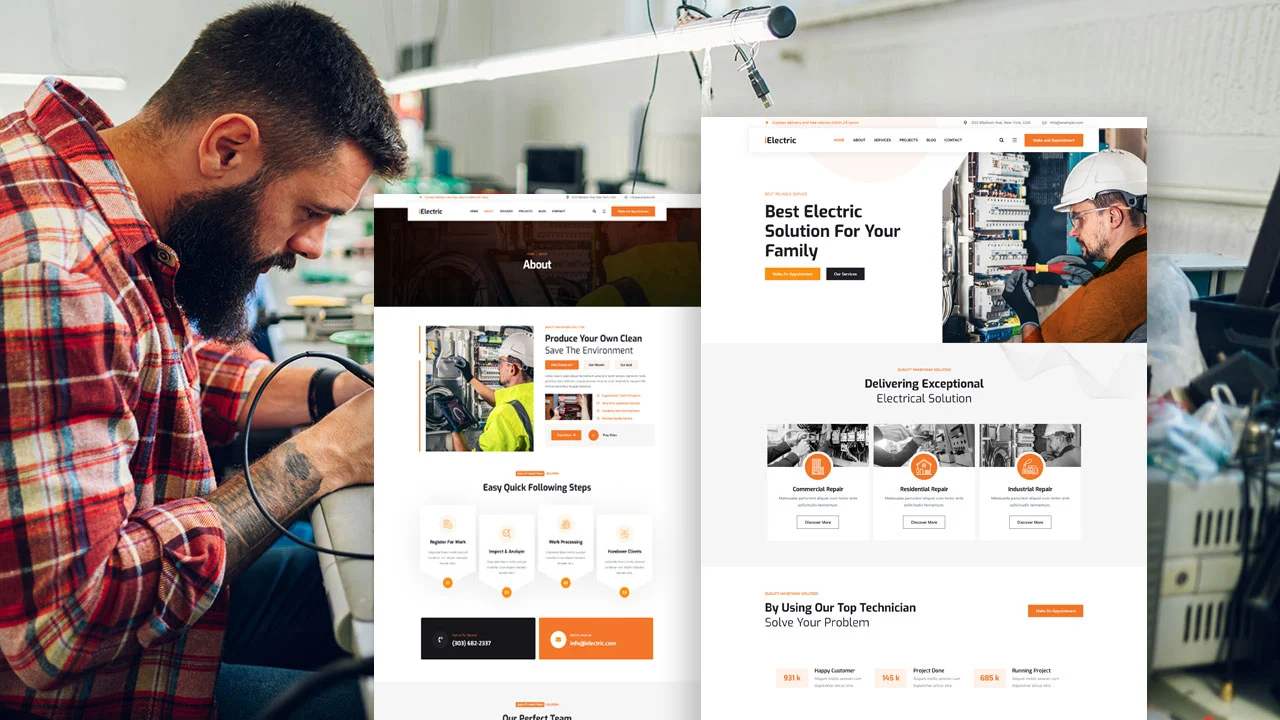Web Design & SEO for Electricians 4 Web Design & SEO for Electricians