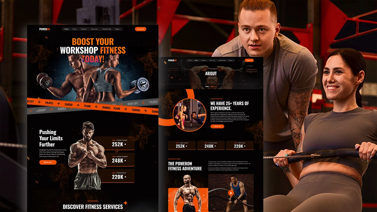 Web Design & SEO for Fitness Trainers & Gyms