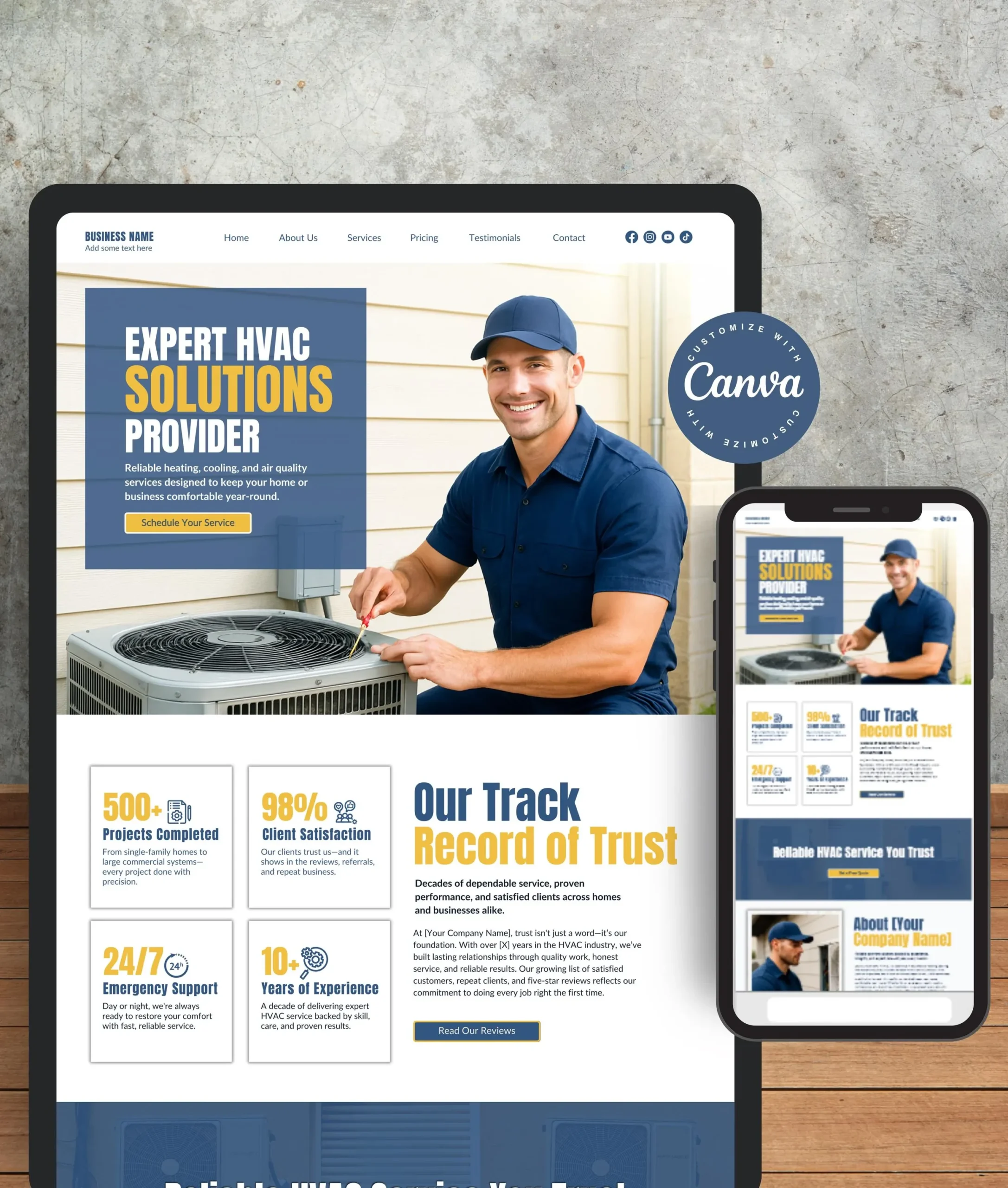 Web Design & SEO for HVAC Contractors