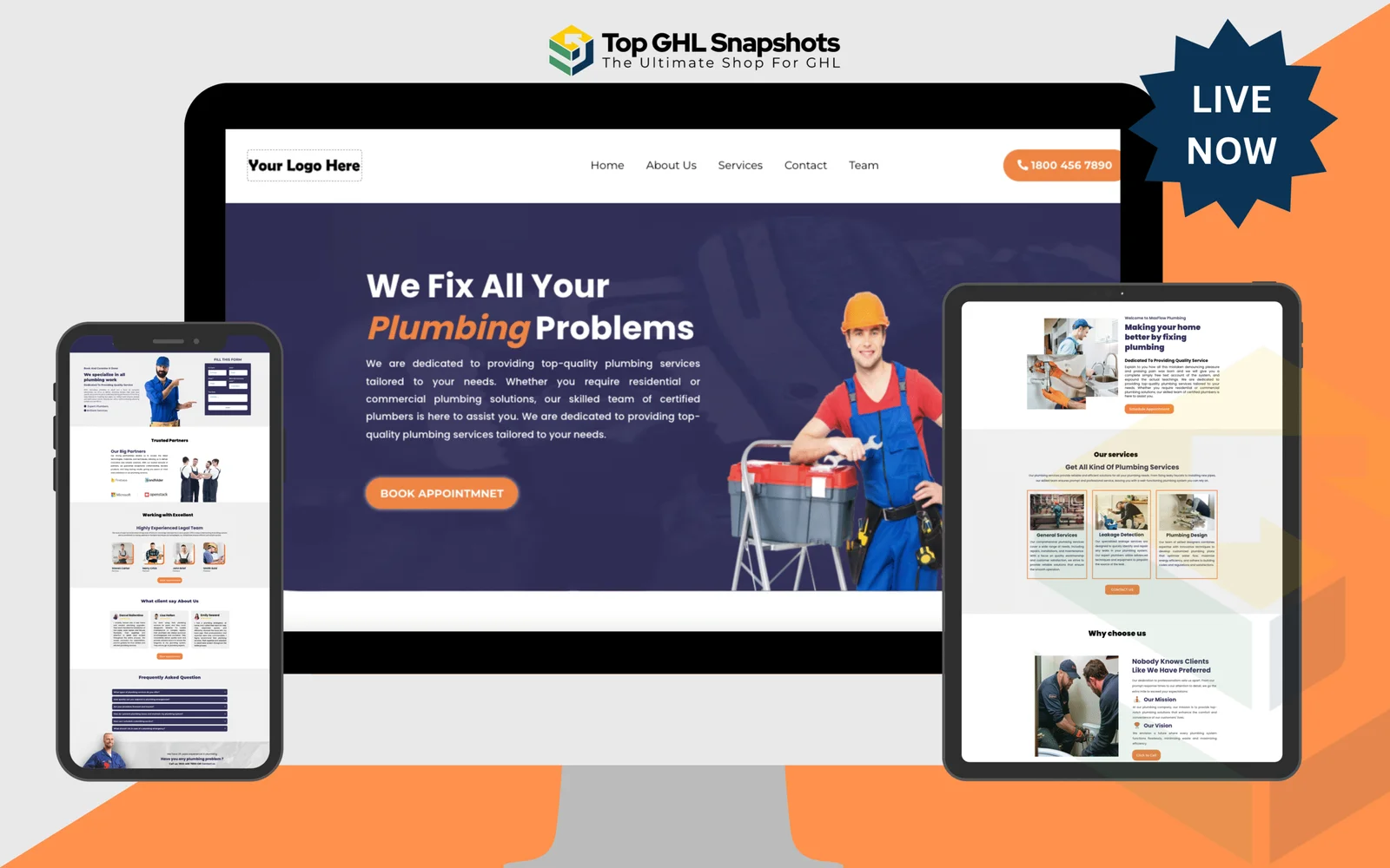 Web Design & SEO for Plumbing Companies