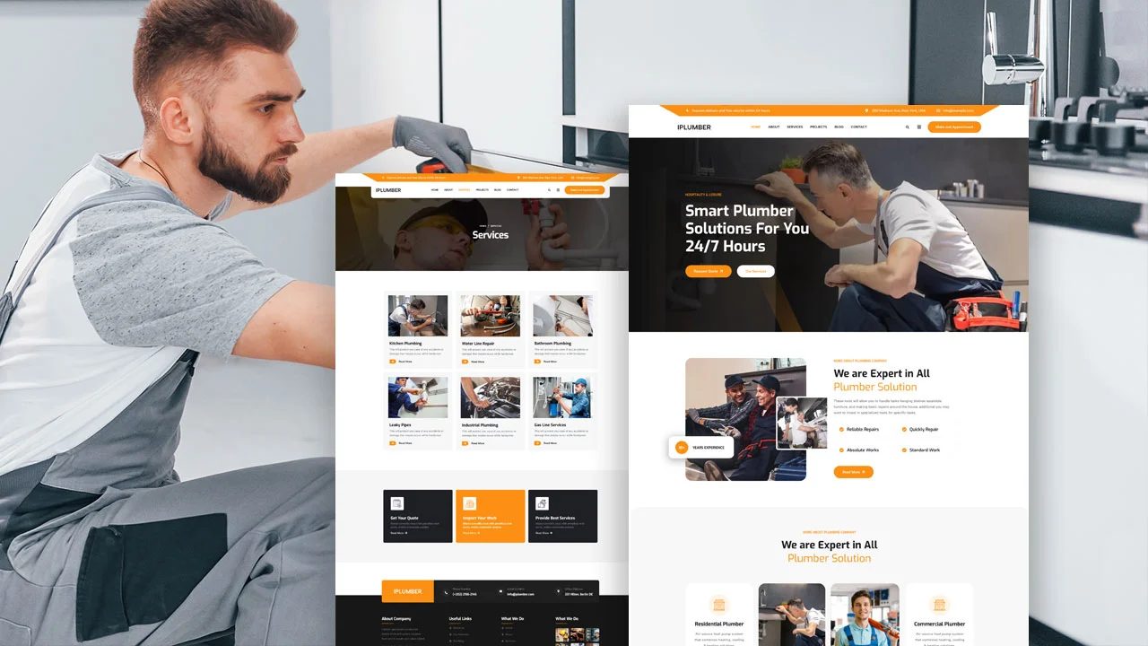 Web Design & SEO for Plumbing Companies