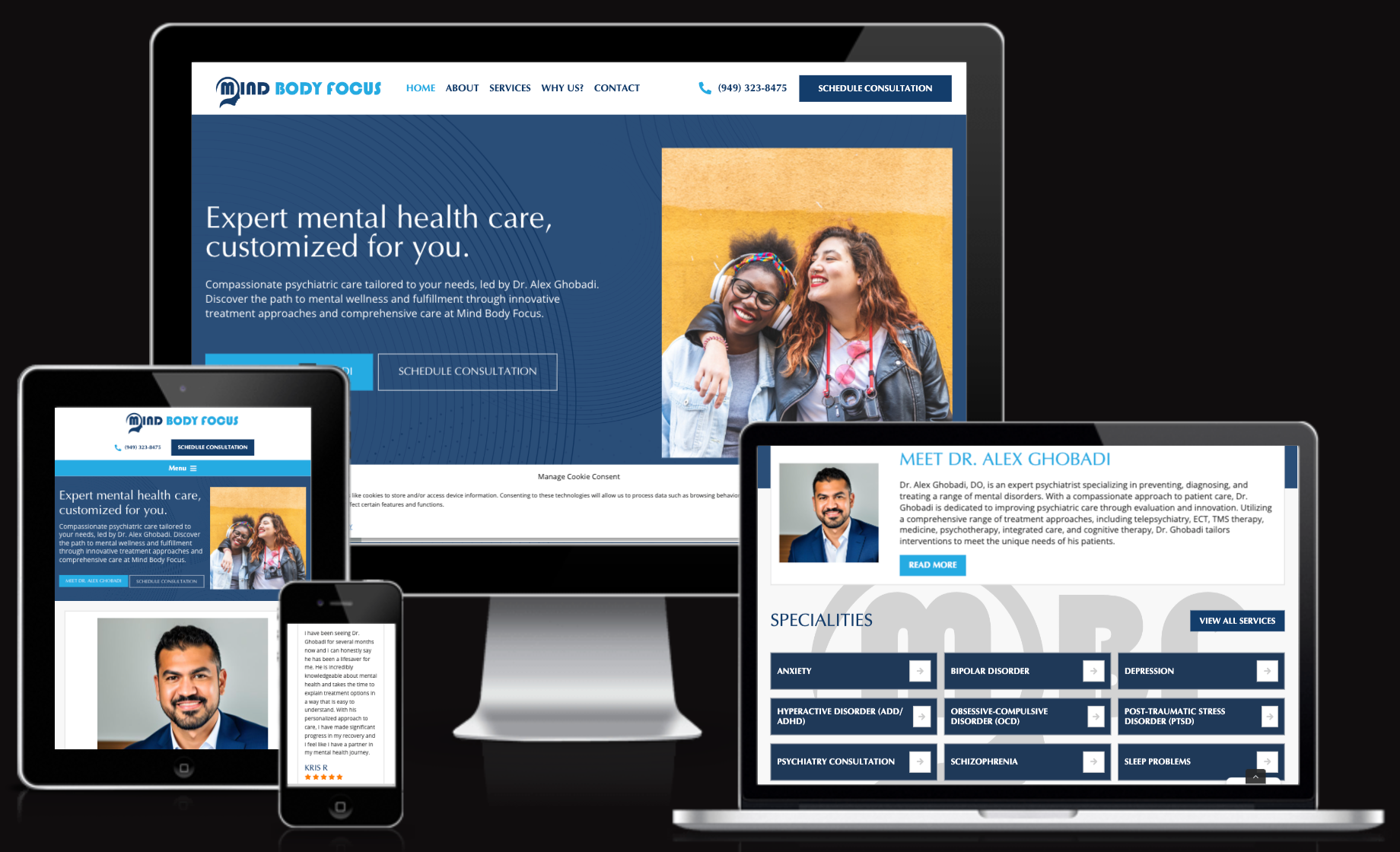 Web Design & SEO for Psychiatry Practices