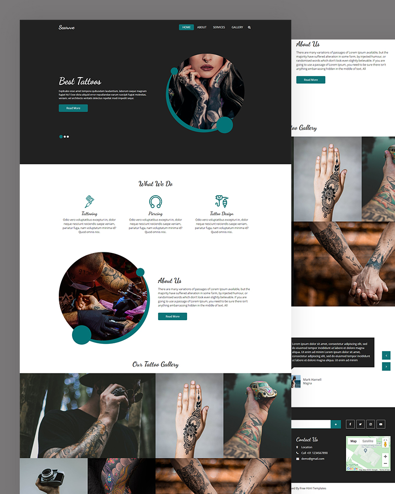 Web Design & SEO for Tattoo & Piercing Studios