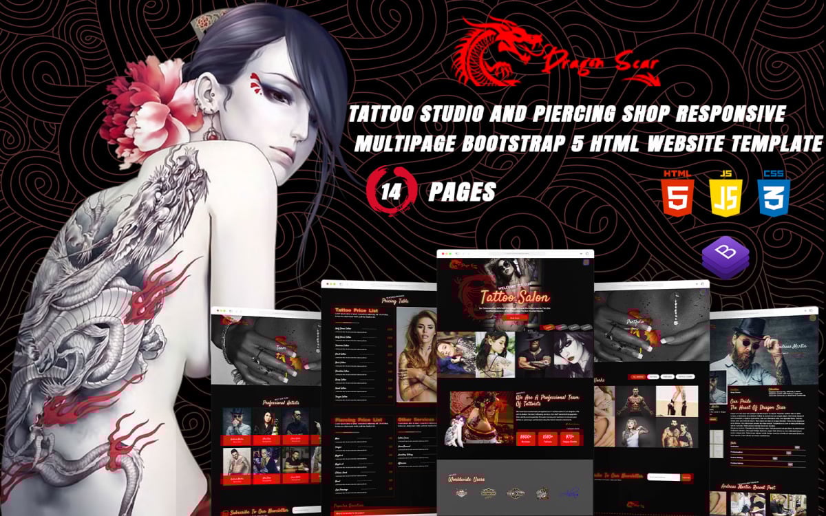 Web Design & SEO for Tattoo & Piercing Studios