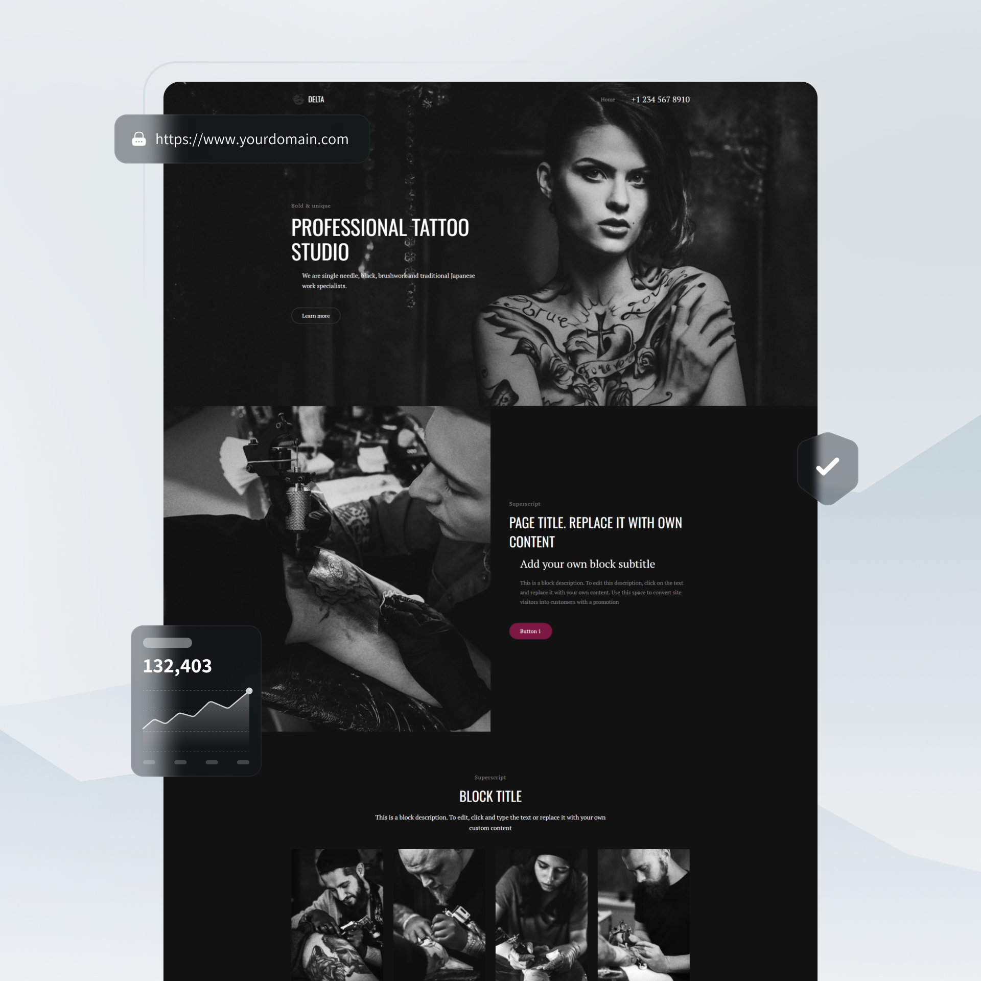 Web Design & SEO for Tattoo & Piercing Studios