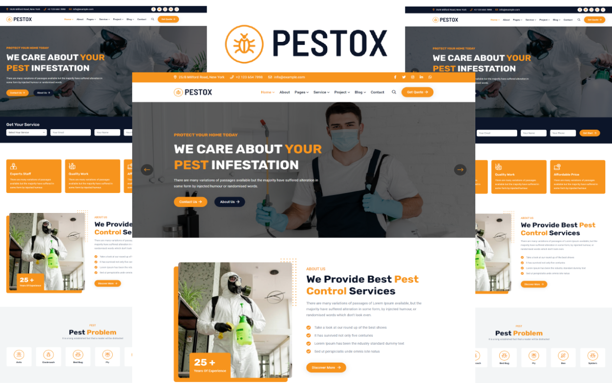 pest control web design 4 pest control web design