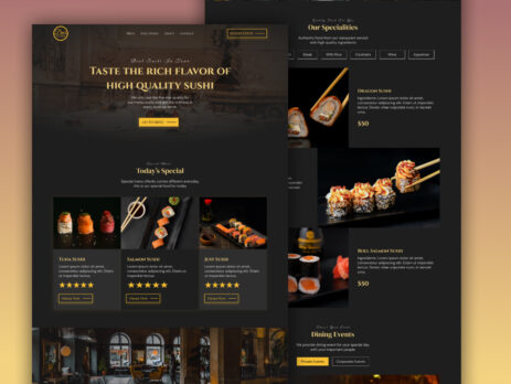 Restaurants & Cafés web design & seo