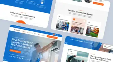HVAC Contractor Web Design & SEO Services.