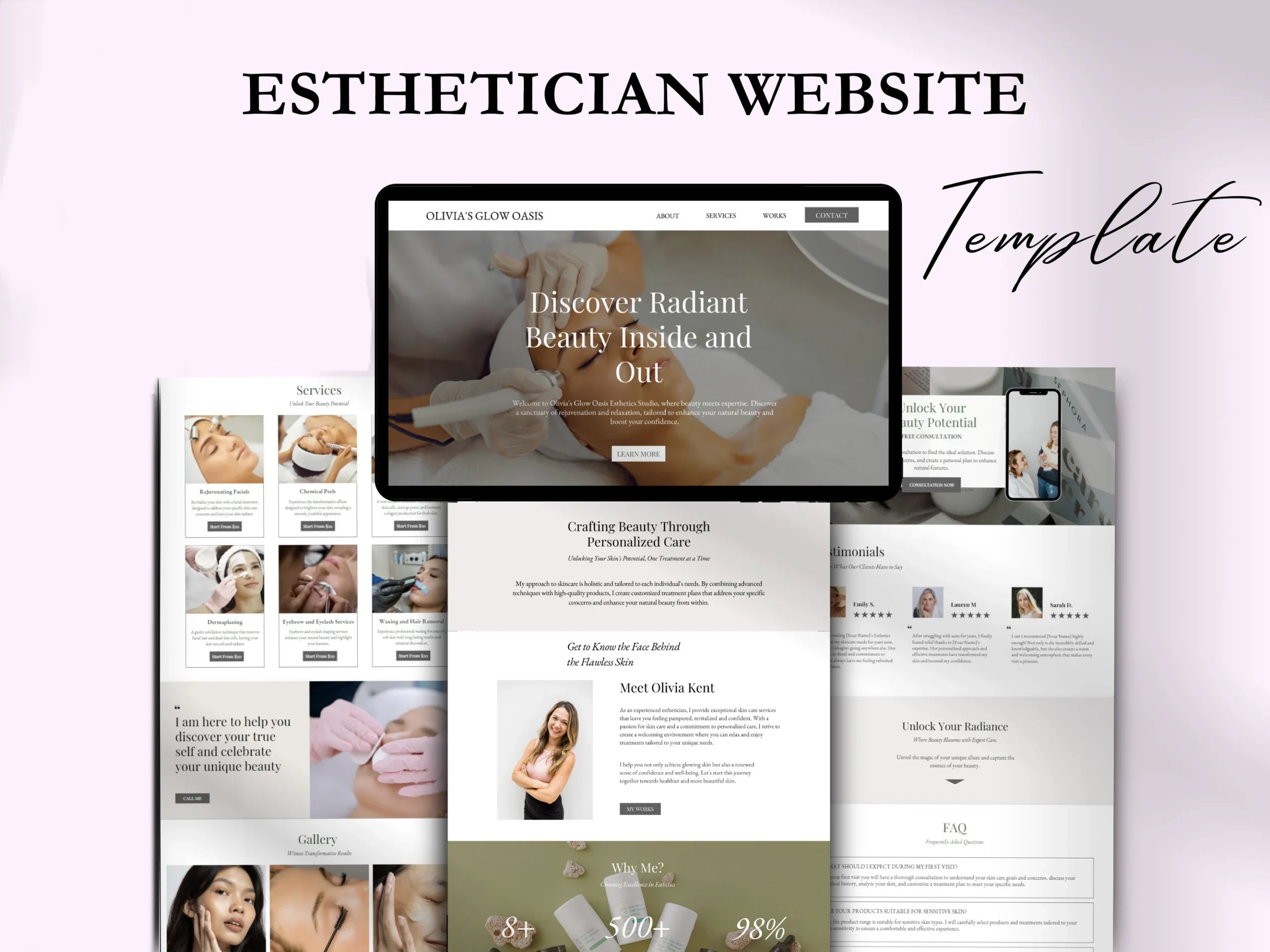 Web Design & SEO for Skincare Specialists 2 Web Design & SEO for Skincare Specialists