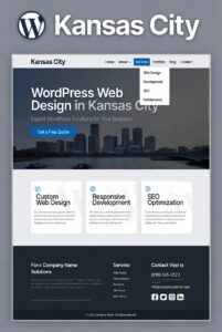 WordPress Web Design in Kansas City
