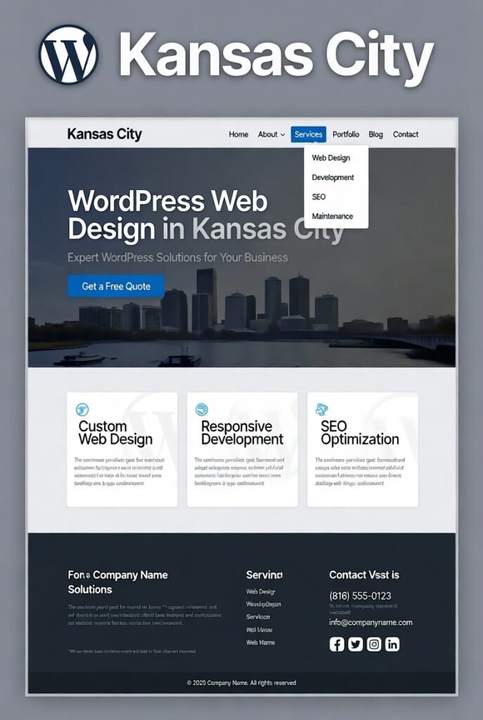 WordPress Web Design in Kansas City
