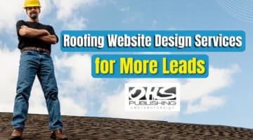 Roofing website design services to boost leads for roofing companies.