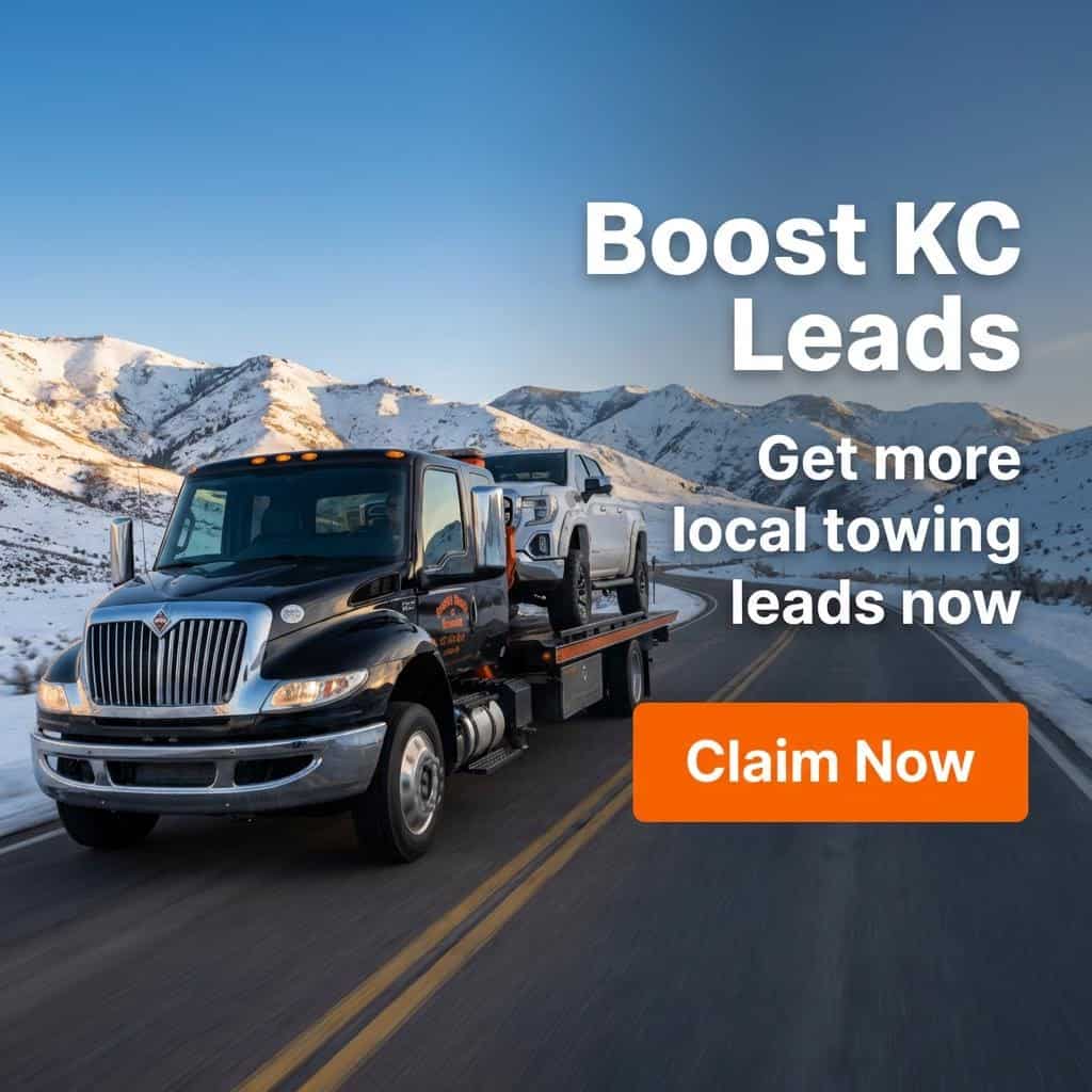 Reliable towing service in Kansas City for local vehicle recovery and roadside assistance.
