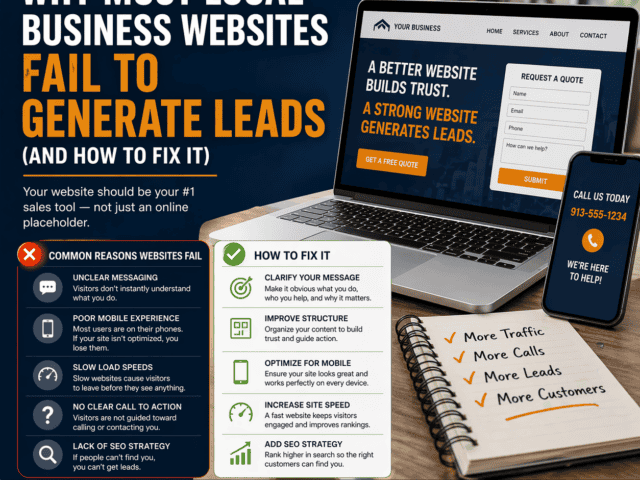 Why Most Local Business Websites Fail to Generate Leads.