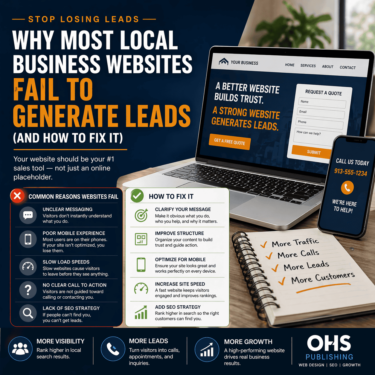 Why Most Local Business Websites Fail to Generate Leads.