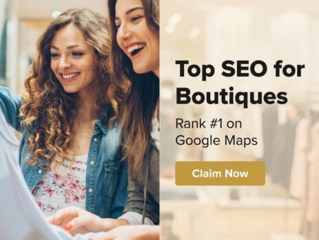 Stylish boutique clothing store with modern web design elements.