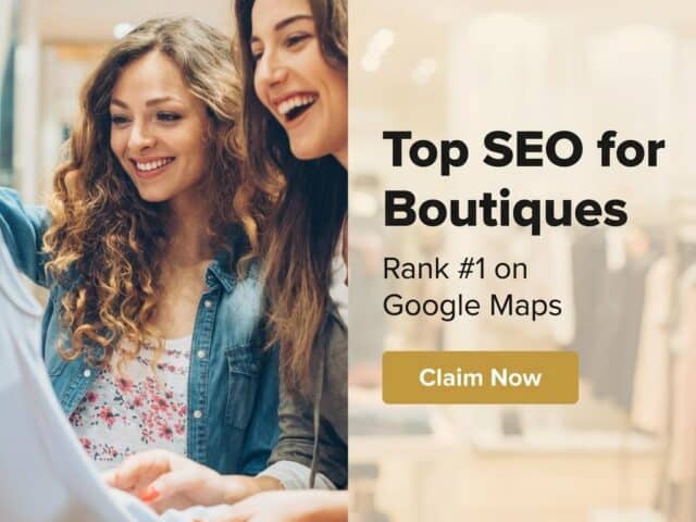 Stylish boutique clothing store with modern web design elements.