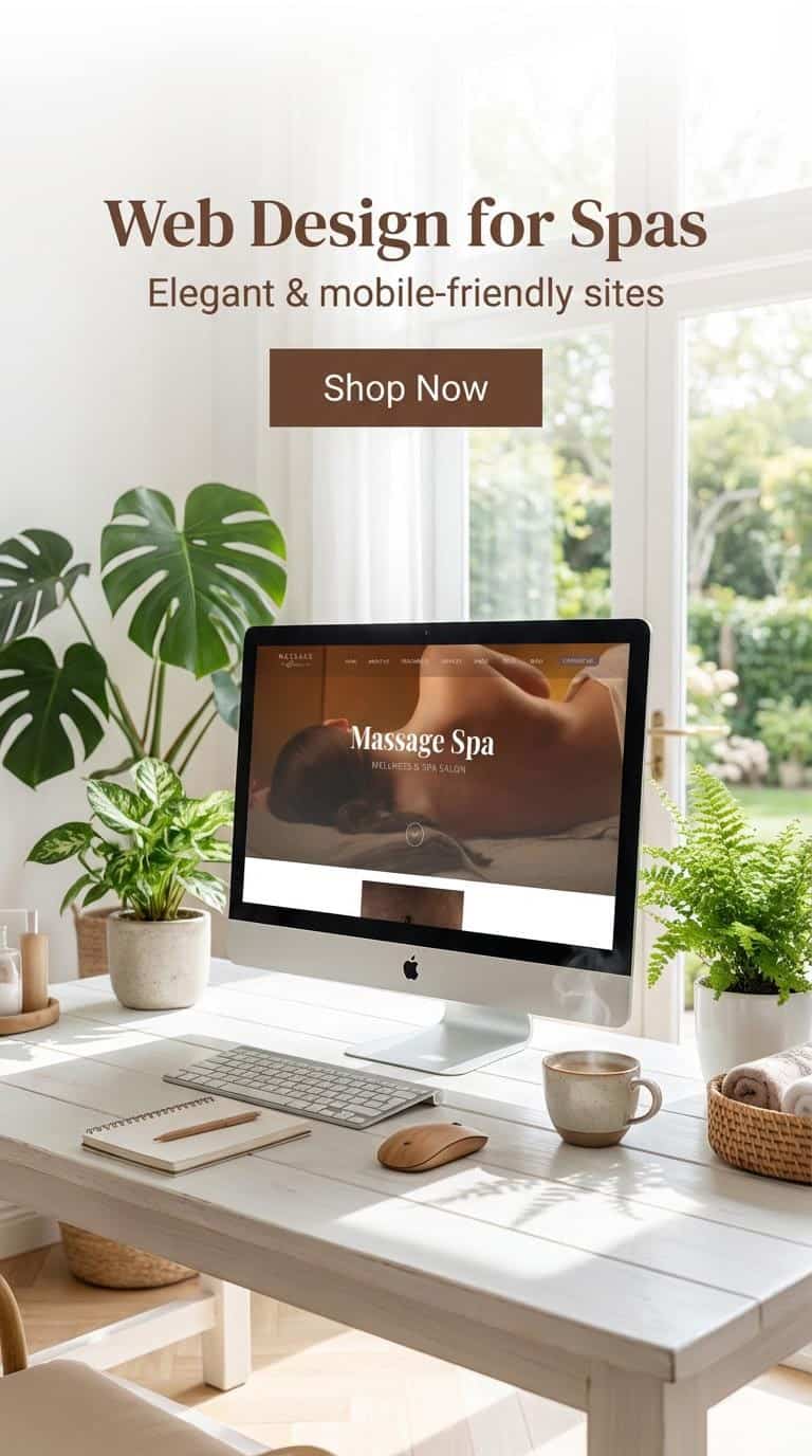 Web Design & SEO for Day Spas, Massage Therapists, and Wellness Studios