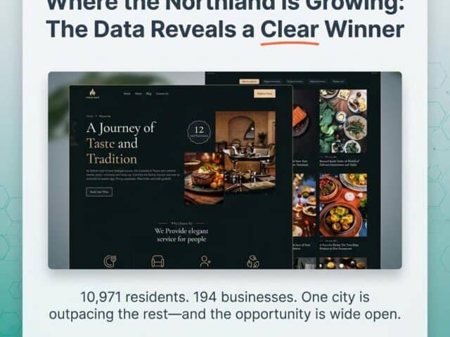 Modern website design tailored for Clay County businesses to stand out online.