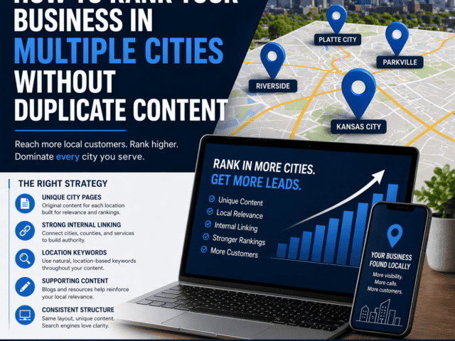 How to Rank Your Business in Multiple Cities Without Duplicate Content.