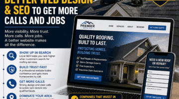 Better Web Design & SEO for Roofing Companies.
