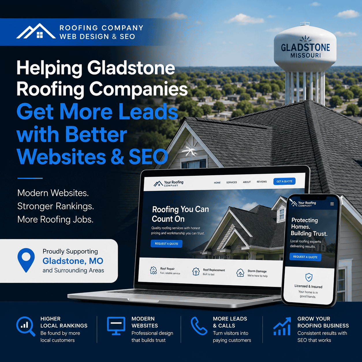 Roofing Company Kansas City | Better Websites & SEO.
