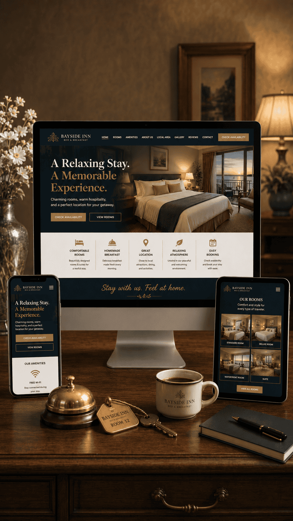 Hotels & Bed & Breakfasts website design by OHS Publishing