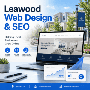 Leawood Kansas web design and SEO services for local businesses.