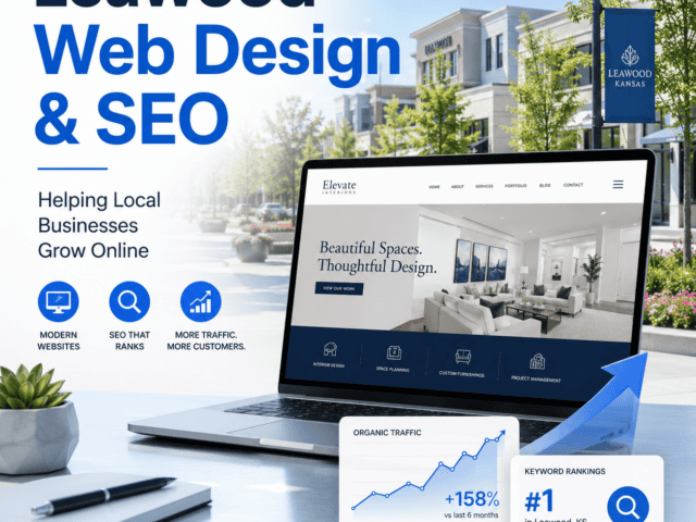 Leawood Kansas web design and SEO services for local businesses.