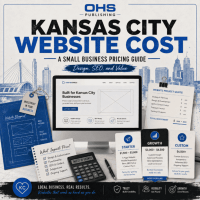 Kansas City website cost guide with design, SEO, and value focus.